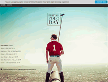 Tablet Screenshot of britishpoloday.com